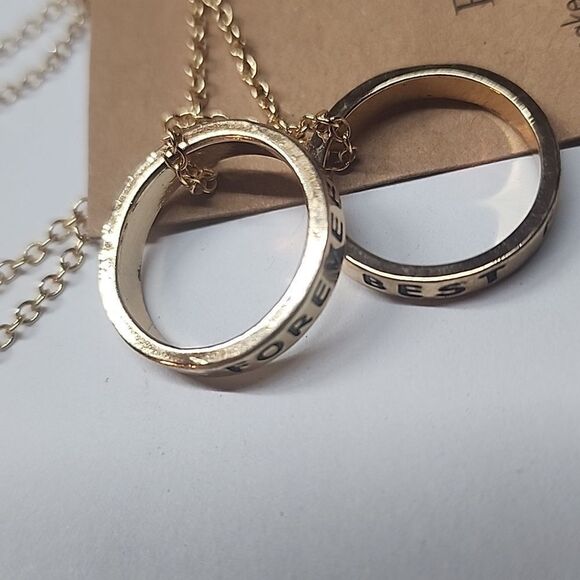 Dogeared Gold Dipped Friendship Necklaces - Picture 4 of 4